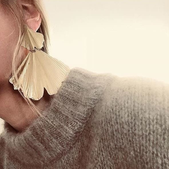 Drika Gold Earrings by DYRBERG/KERN