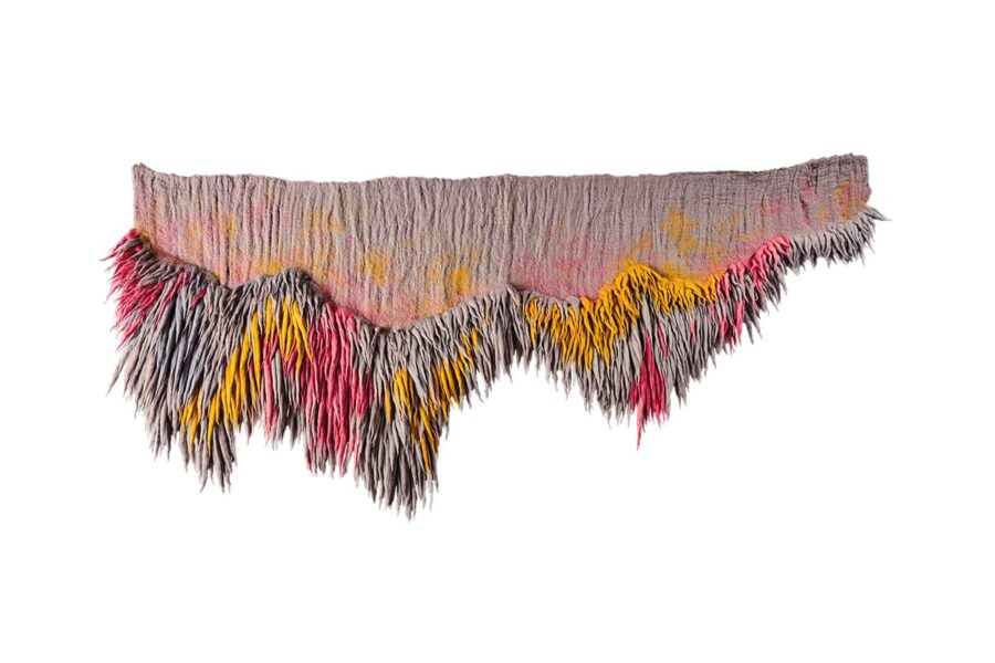 Taiana Giefer and &YOU large multicolored wall hanging