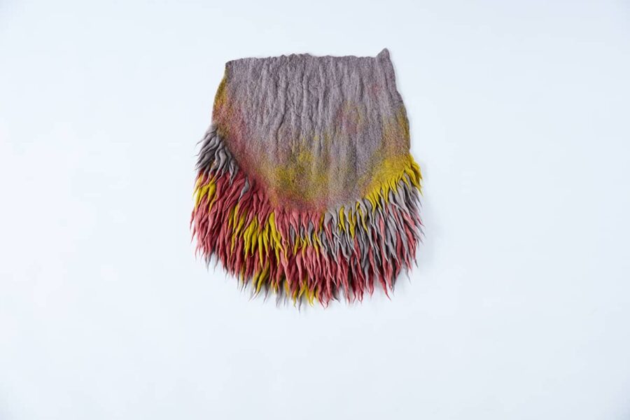 Taiana Giefer and &YOU multicolored wall hanging