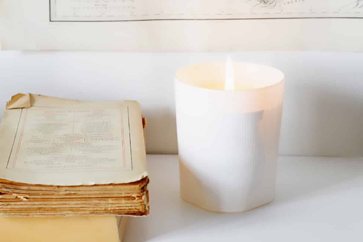 Cire Trudon White Scented candle - Giambattista Valli Positano