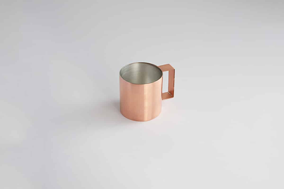 studio kyss copper cup in pink